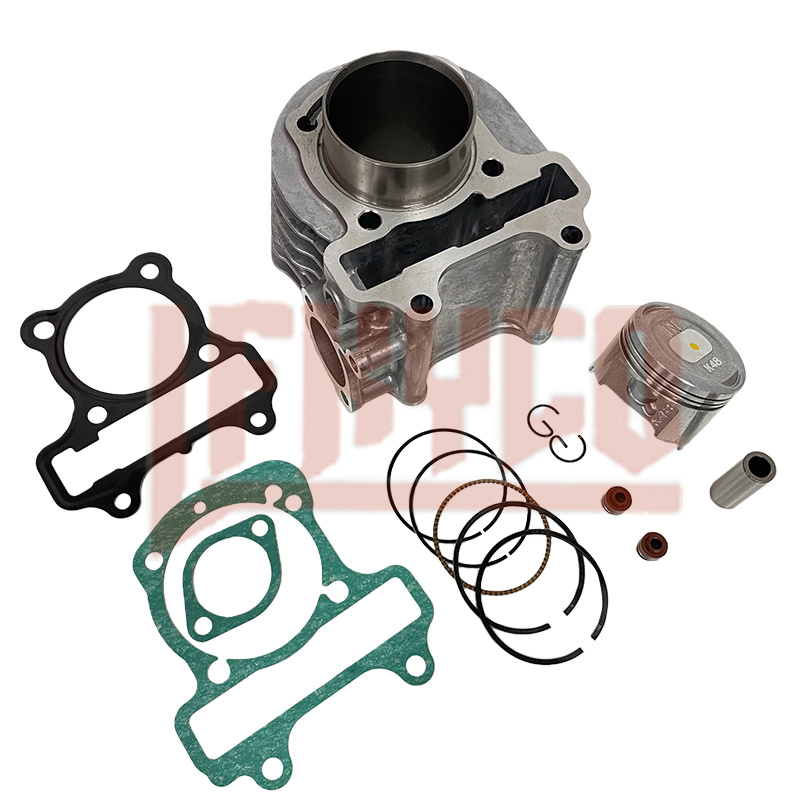 Motorcycle Piston - Motorcycle Cylinder Piston Gasket Complete Overhaul