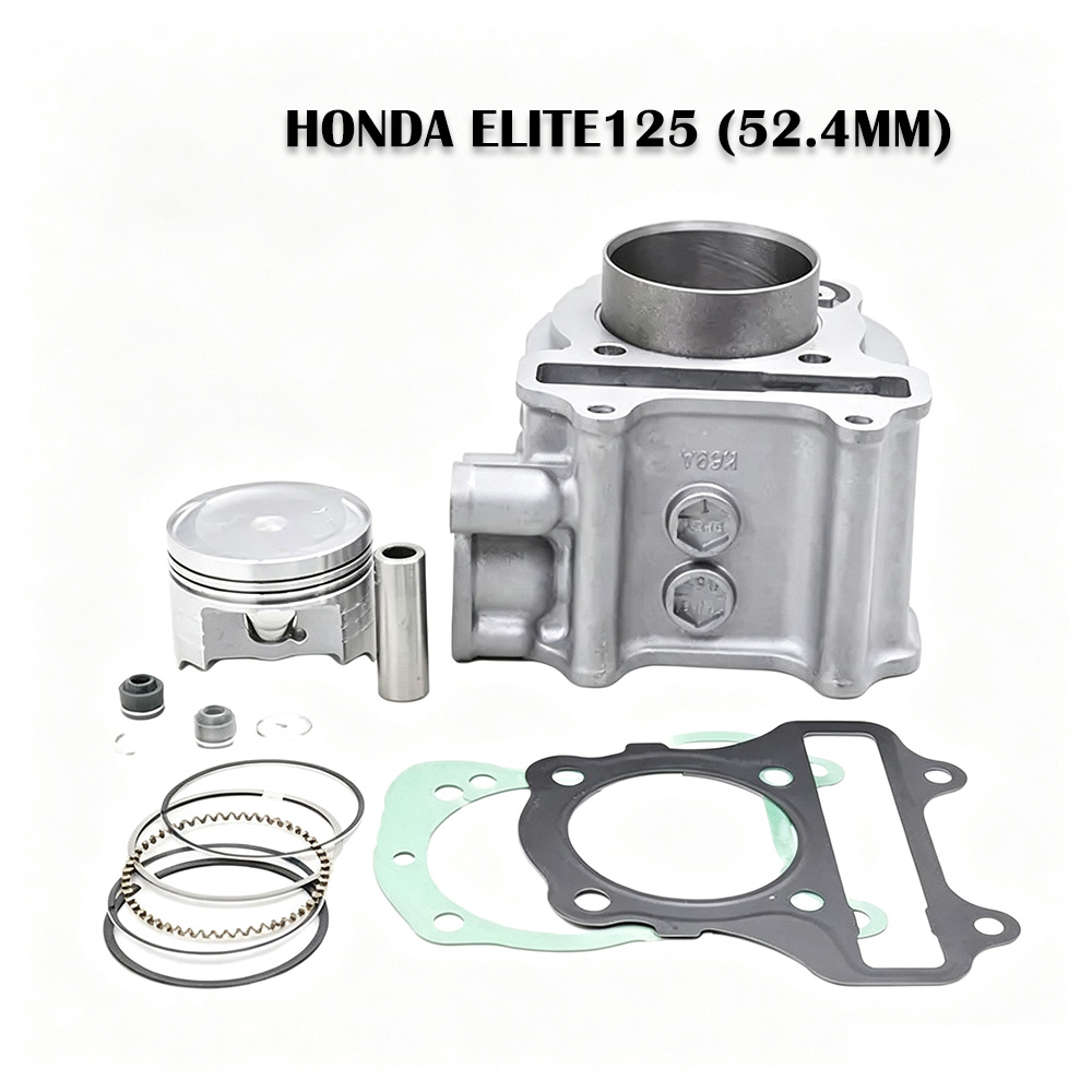 Motorcycle Piston - Motorcycle Engine Parts 52.4MM Cylinder Piston