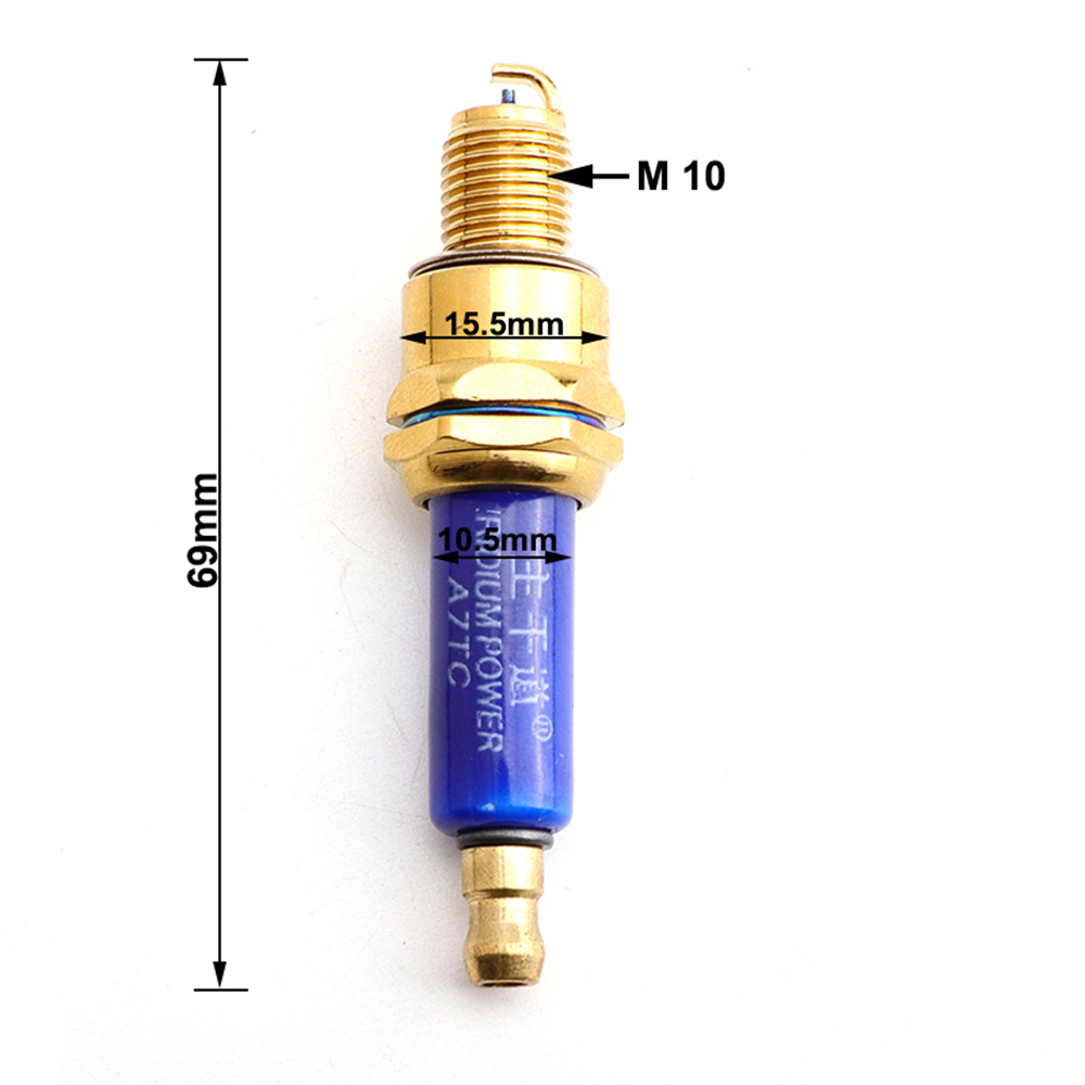 High-performance Iridium A7TC  - Motorcycle Spark Plug review and price