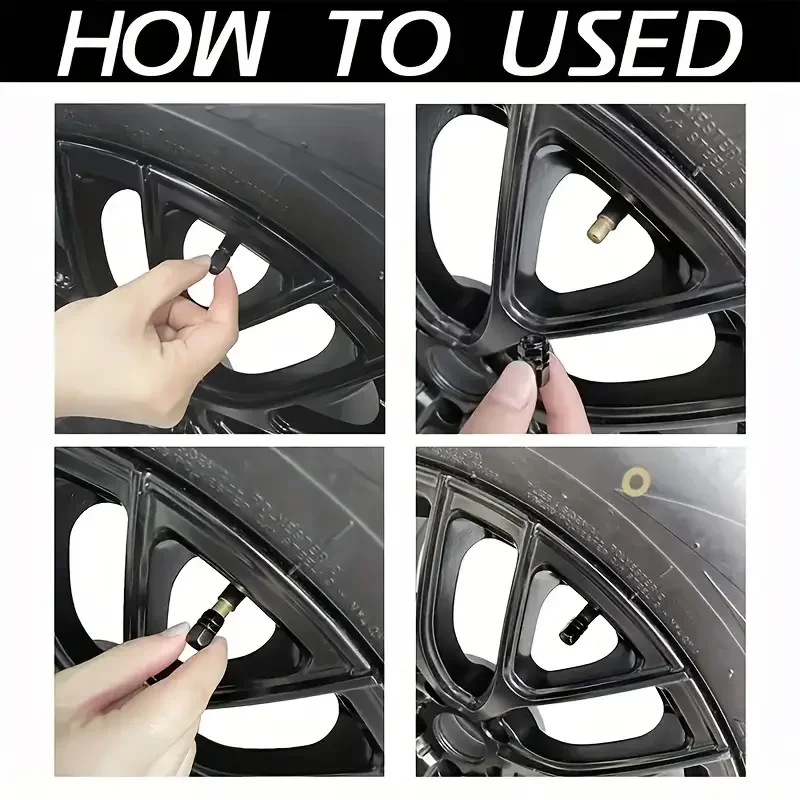 4Pcs Aluminum Tire Valve Caps  - Motorcycle Valve Cover review and price