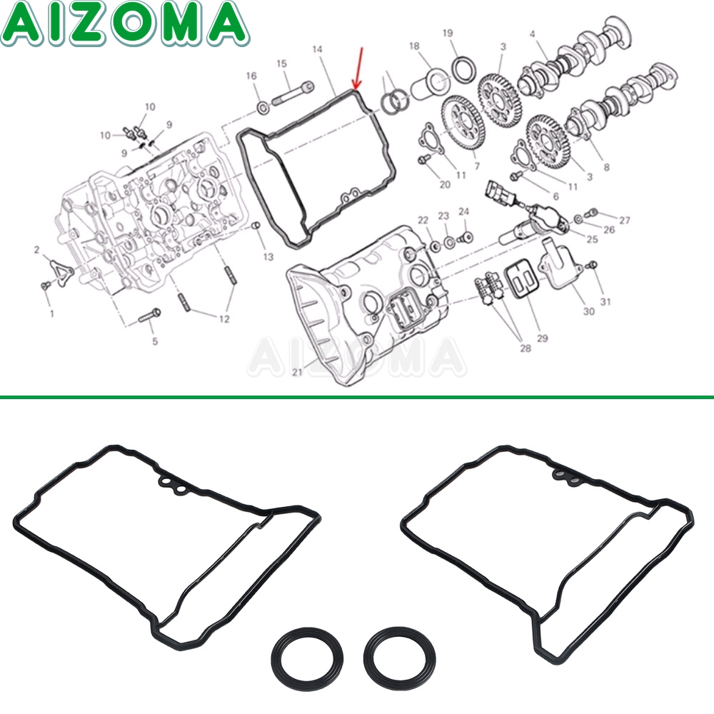 Motorcycle Accessories Cylinde - Motorcycle Gasket review and price