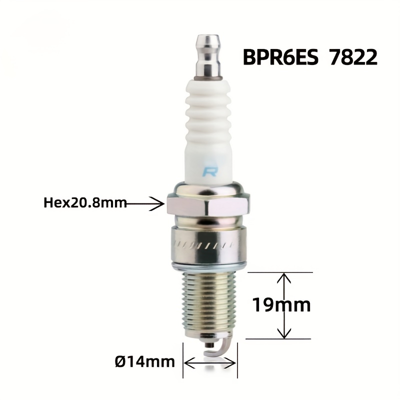 NGK BPR6ES 7822 Nickel Alloy S - Motorcycle Spark Plug review and price