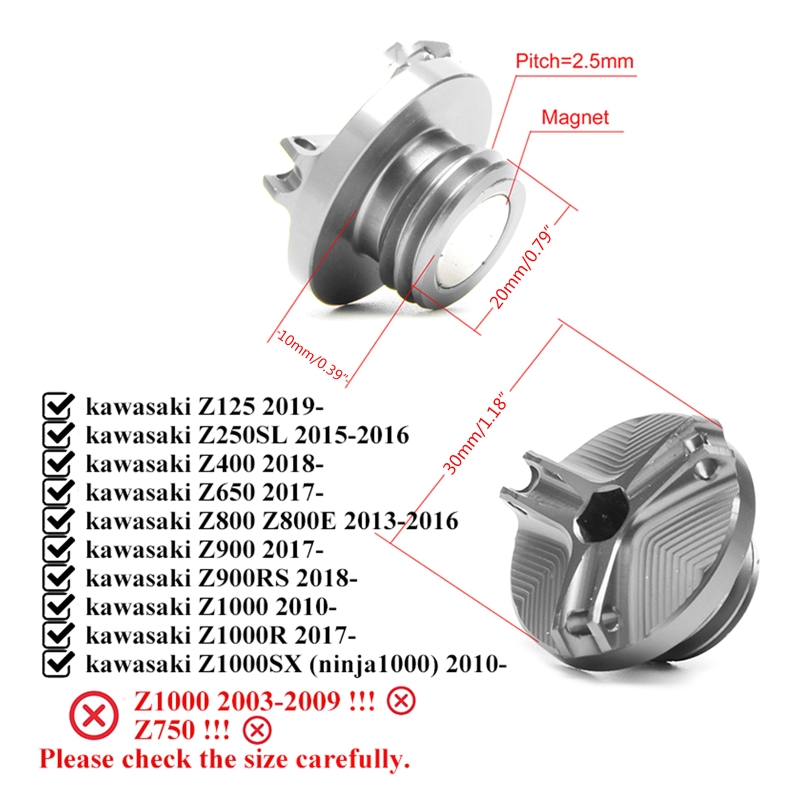 2026 For Kawasaki Z900 RS Z650 - Motorcycle Oil Filter review and price