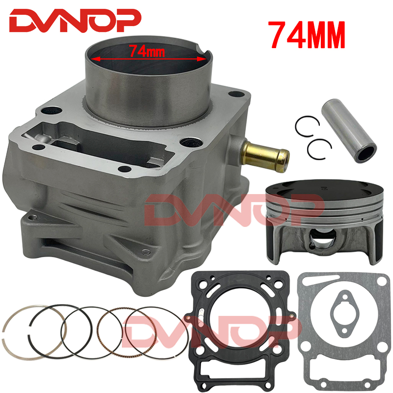 Motorcycle 74mm Bore Cylinder  - Motorcycle Piston review and price